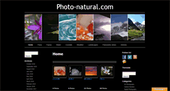 Desktop Screenshot of photo-natural.com