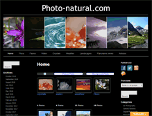 Tablet Screenshot of photo-natural.com